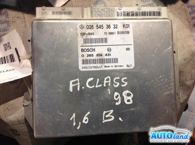Calculator ABS MERCEDES-BENZ A-CLASS (W168) 1997-2004 Cod 0265453632K01