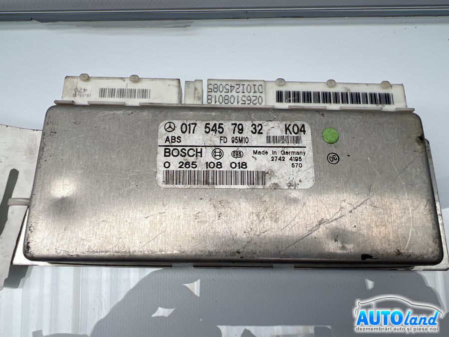 Calculator ABS MERCEDES-BENZ C-CLASS (W202) 1993-2000 Cod 0175457932