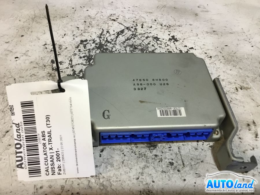 Calculator ABS NISSAN X-TRAIL (T30) 2001-2025 Cod 478508H800