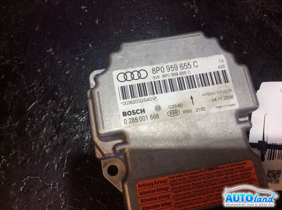 Calculator Airbag AUDI A3 (8P1) 2003-2025 Cod 8P0959655F