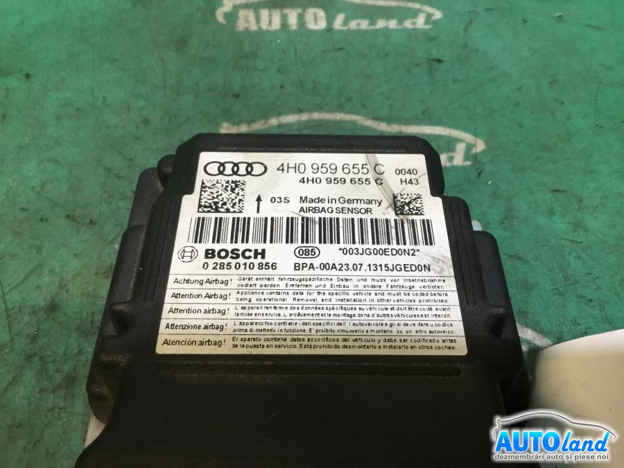 Calculator Airbag AUDI A7 Sportback (4GA) 2010-2025 Cod 4H0959655C
