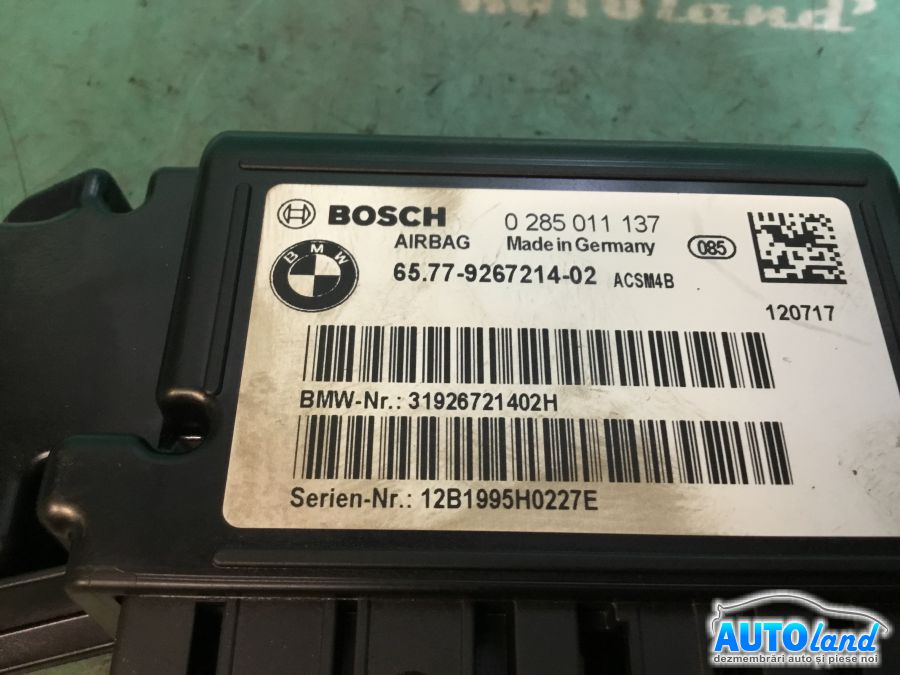 Calculator Airbag BMW 1 (F20) 2010-2025 Cod 9267214