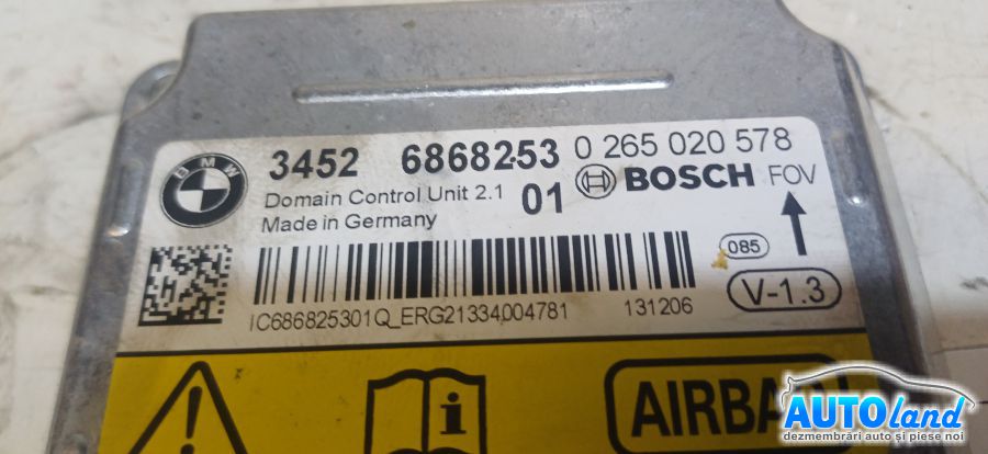 Calculator Airbag BMW 3 (F30) 2011-2026 Cod 6868253