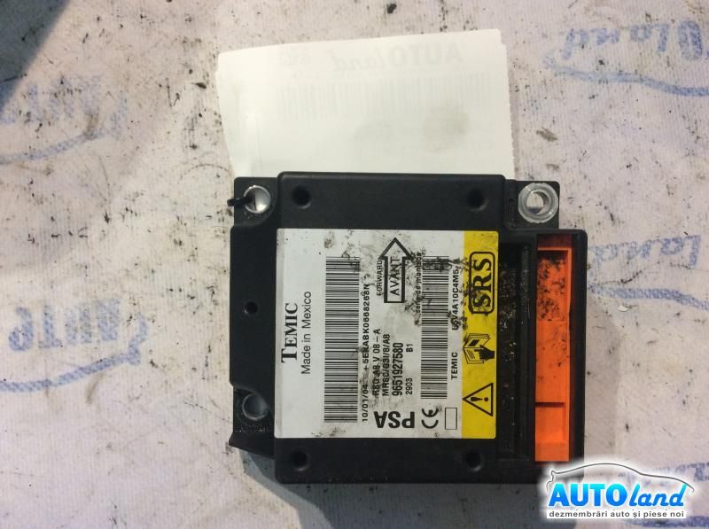 Calculator Airbag CITROEN C3 (FC_) 2002-2025 Cod 9651927580