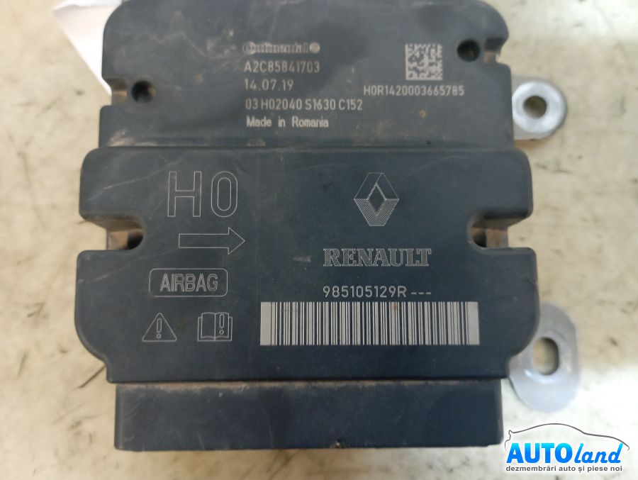 Calculator Airbag DACIA DUSTER 2010-2025 Cod 985105129R