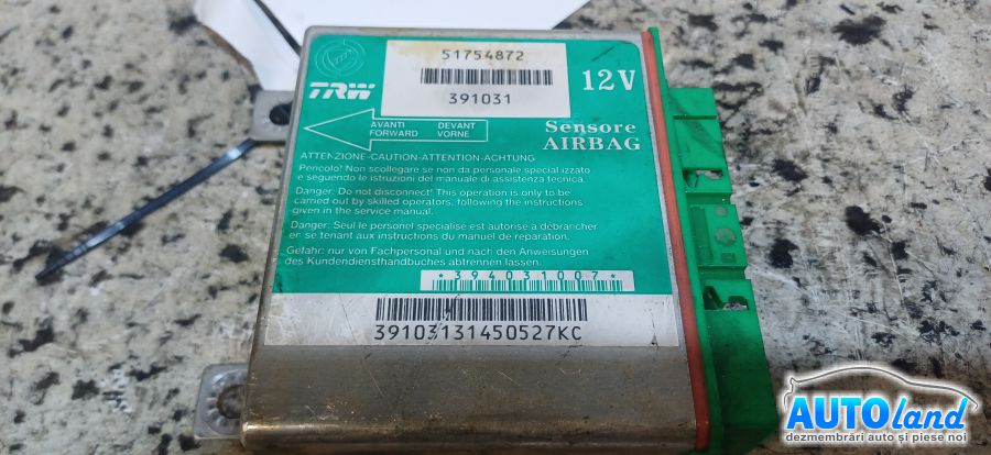 Calculator Airbag FIAT GRANDE PUNTO (199) 2005-2026 Cod 51754872