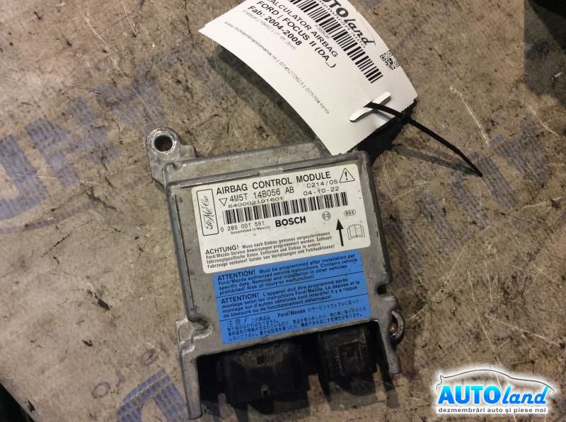 Calculator Airbag FORD FOCUS II (DA_) 2004-2008 Cod 4M5T14B056AB