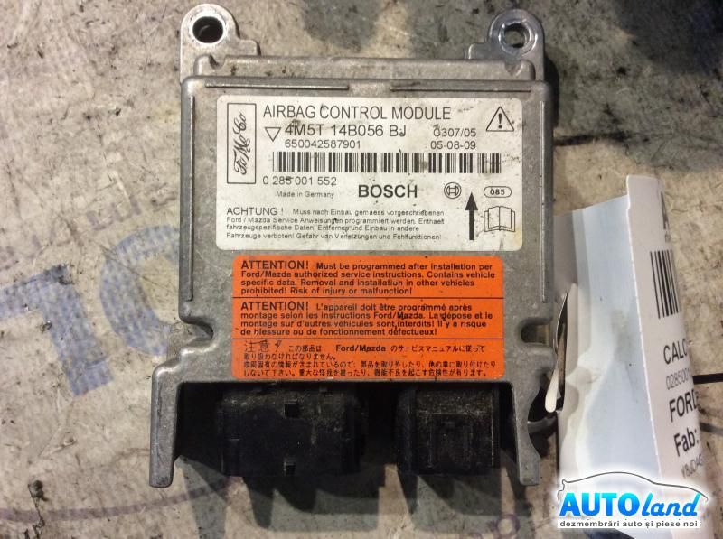 Calculator Airbag FORD FOCUS II (DA_) 2004-2008 Cod 4M5T14B056BJ