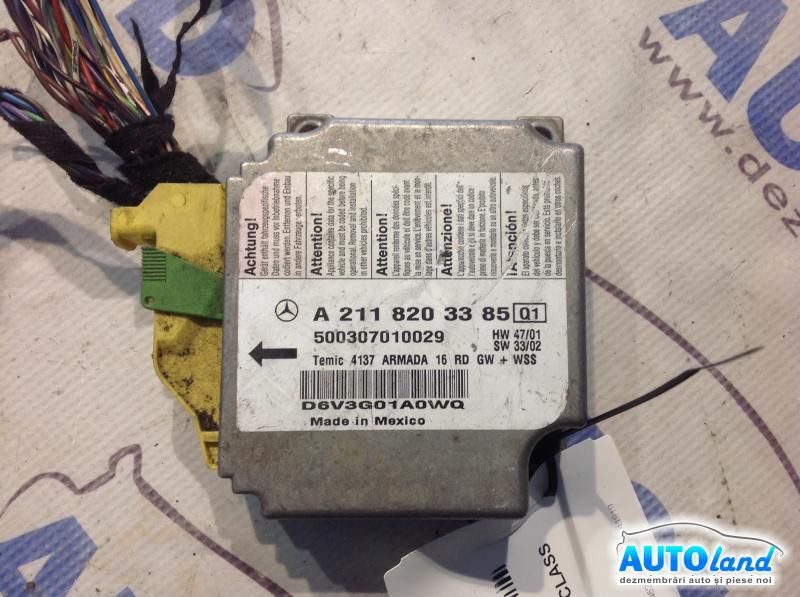 Calculator Airbag MERCEDES-BENZ E-CLASS (W211) 2002-2008 Cod A2118203385
