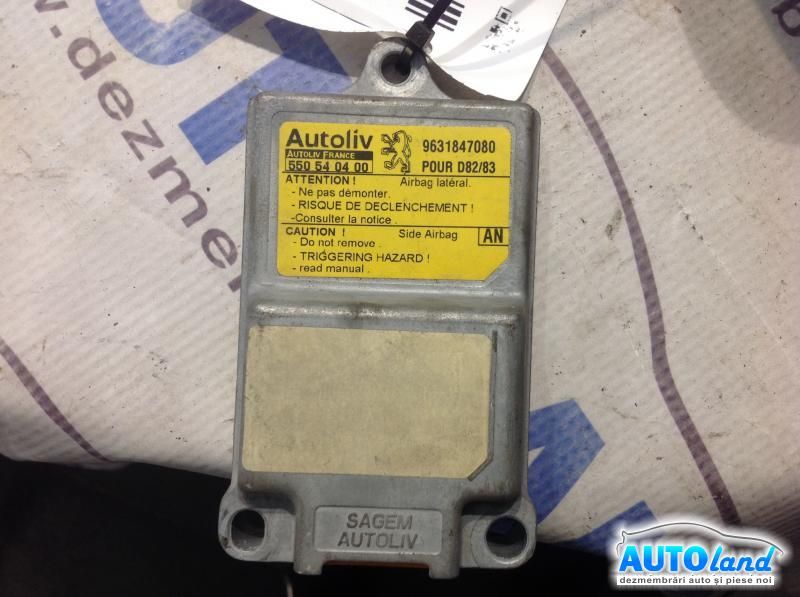 Calculator Airbag PEUGEOT 406 (8B) 1995-2004 Cod 9631847080