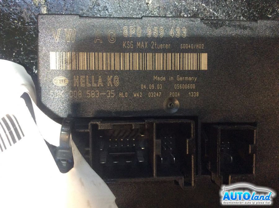 Calculator Confort AUDI A3 (8P1) 2003-2025 Cod 8P0959433
