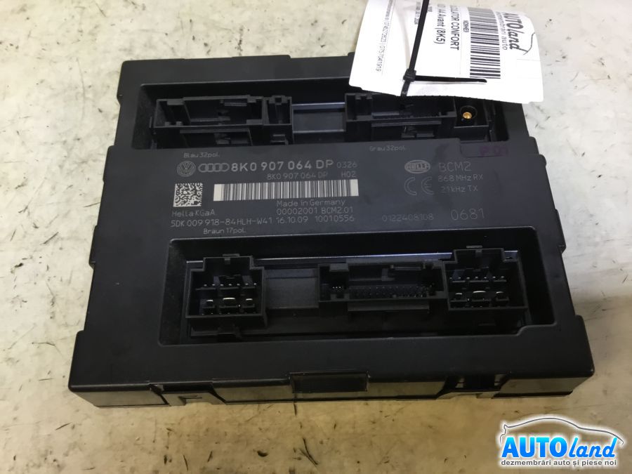 Calculator Confort AUDI A4 Avant (8K5) 2008-2025 Cod 8K0907064DP