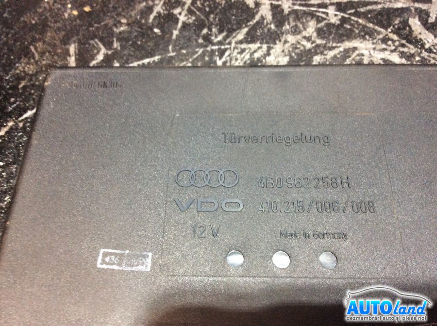 Calculator Confort AUDI A6 (4B,C5) 1997-2005 Cod 4B0962258H