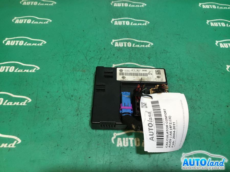 Calculator Confort AUDI A6 (4F2,C6) 2004-2011 Cod 4F0907289E
