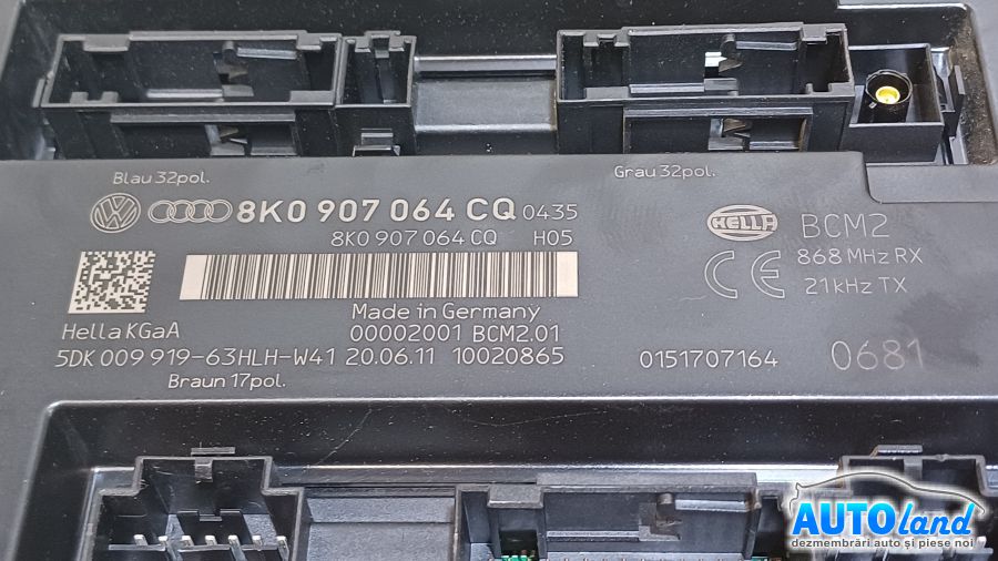 Calculator Confort AUDI Q5 (8R) 2008-2025 Cod 8K0907064CQ