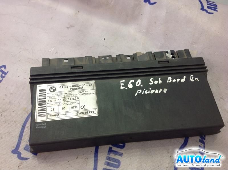 Calculator Confort BMW 5 (E60) 2003-2025 Cod 61356939400