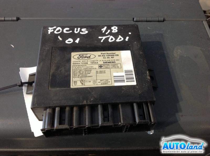 Calculator Confort FORD FOCUS (DAW,DBW) 1998-2001 Cod 98AG15K600EB