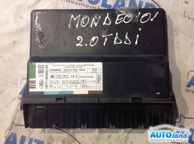 Calculator Confort FORD MONDEO III (B5Y) 2000-2003 Cod 1S7T15K600HB
