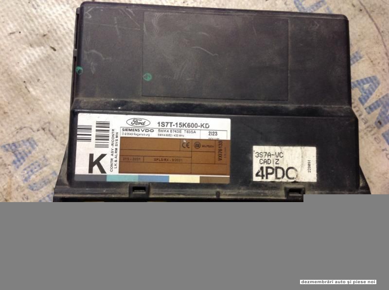 Calculator Confort FORD MONDEO III (B5Y) 2000-2003 Cod 1S7T15K600KD