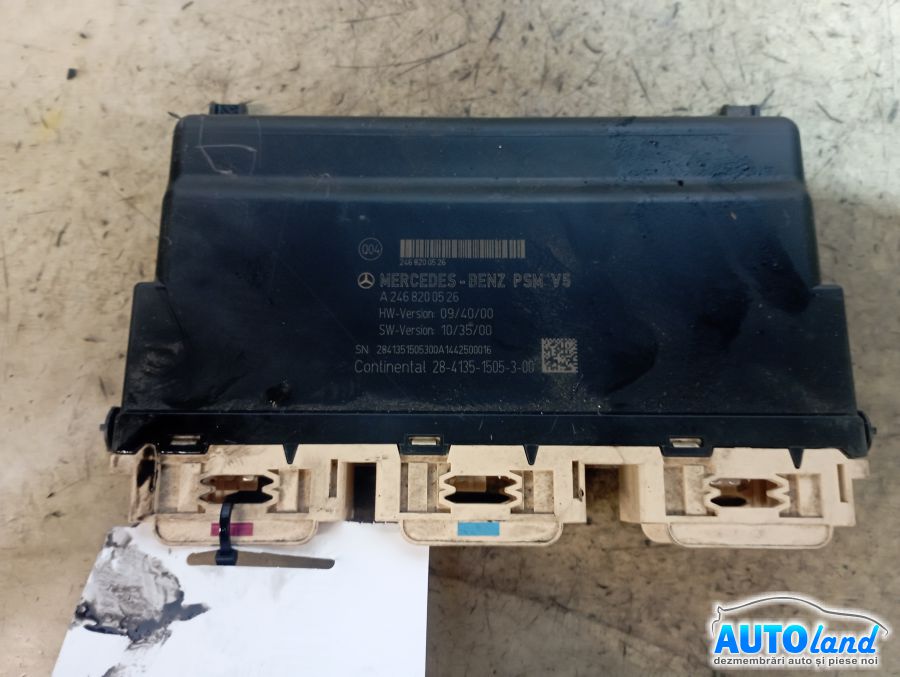 Calculator Confort MERCEDES-BENZ B-CLASS (W246) 2011-2026 Cod A2468200526