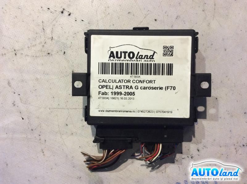 Calculator Confort OPEL ASTRA G caroserie (F70) 1999-2005 Cod 90564349