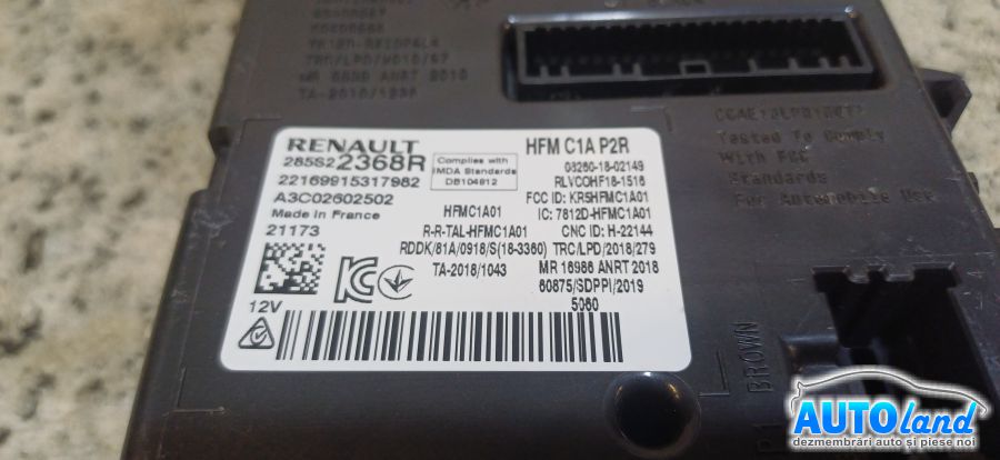 Calculator Confort RENAULT ARKANA 2020-2026 Cod 285S22368R