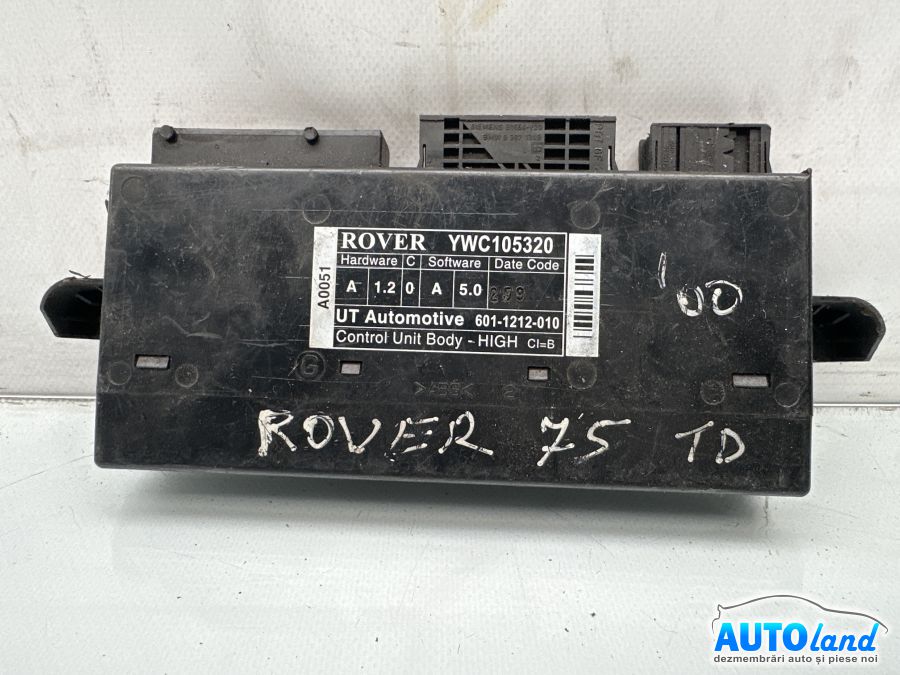 Calculator Confort ROVER 75 (RJ) 1999-2025 Cod YWC105320