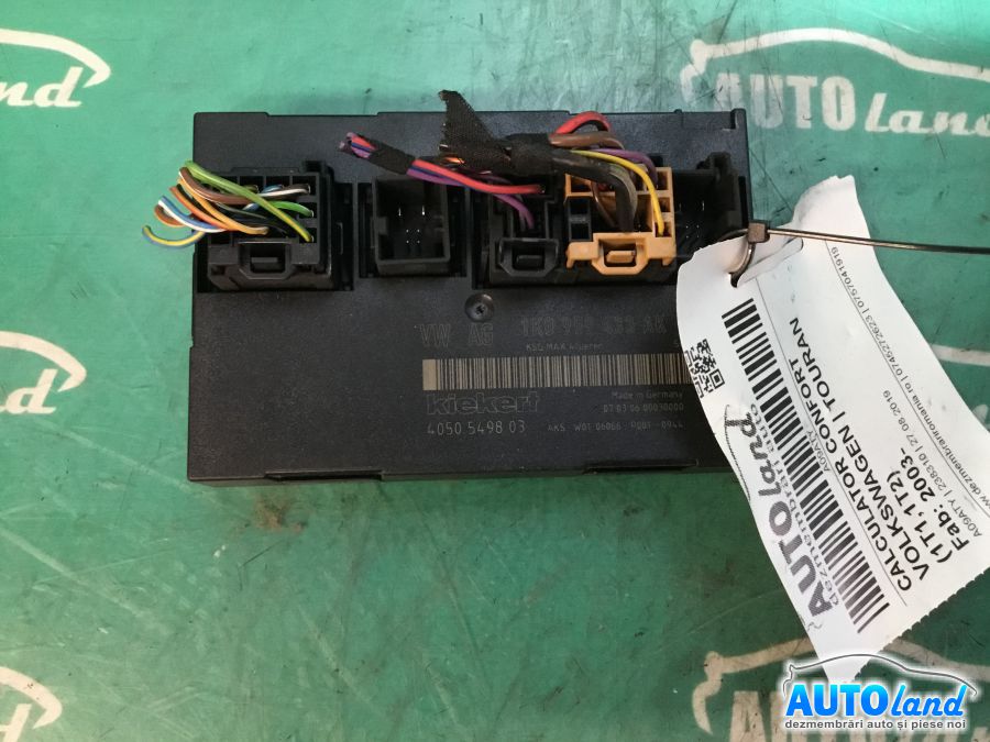 Calculator Confort VOLKSWAGEN TOURAN (1T1,1T2) 2003-2025 Cod 1K0959433AK