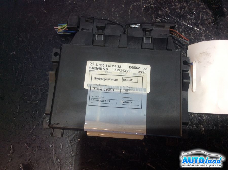 Calculator Cutie Viteza MERCEDES-BENZ C-CLASS (W203) 2000-2025 Cod A0305452332