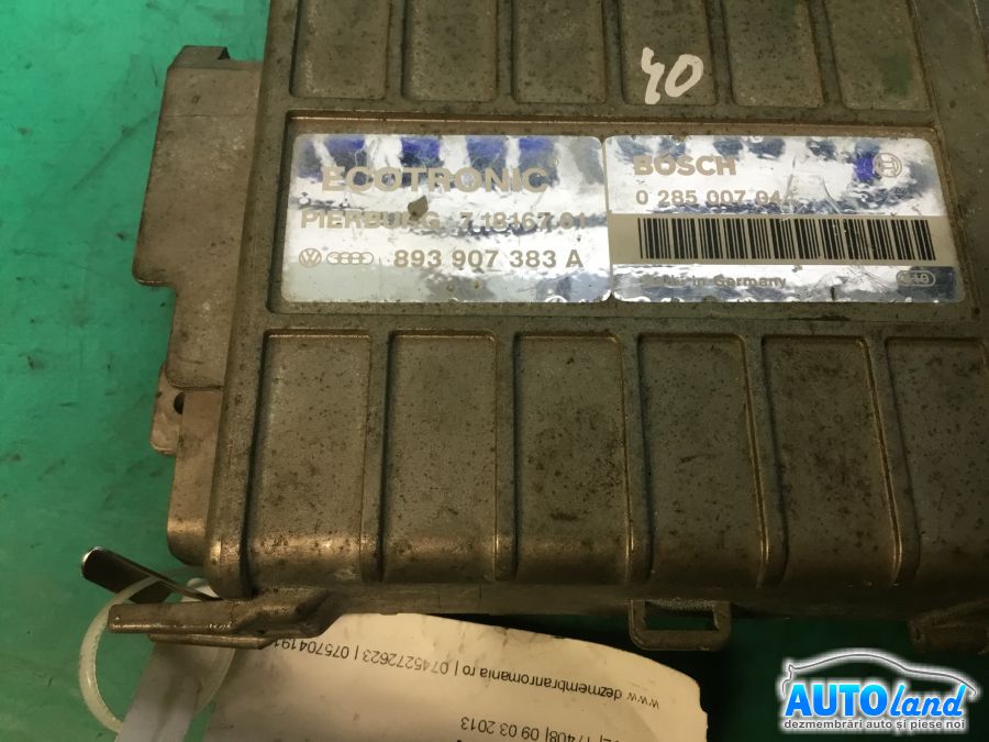 Calculator ECU Motor AUDI 80 (89,89Q,8A,B3) 1986-1991 Cod 893907383A