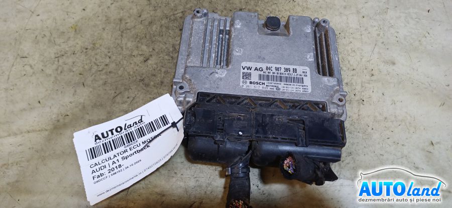 Calculator Ecu Motor AUDI A1 Sportback 2018-2025 Cod 04C907309BB