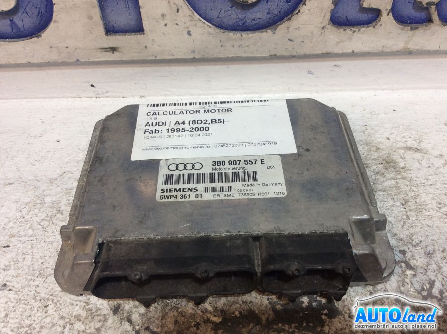 Calculator ECU Motor AUDI A4 (8D2,B5) 1995-2000 Cod 3B0907557E
