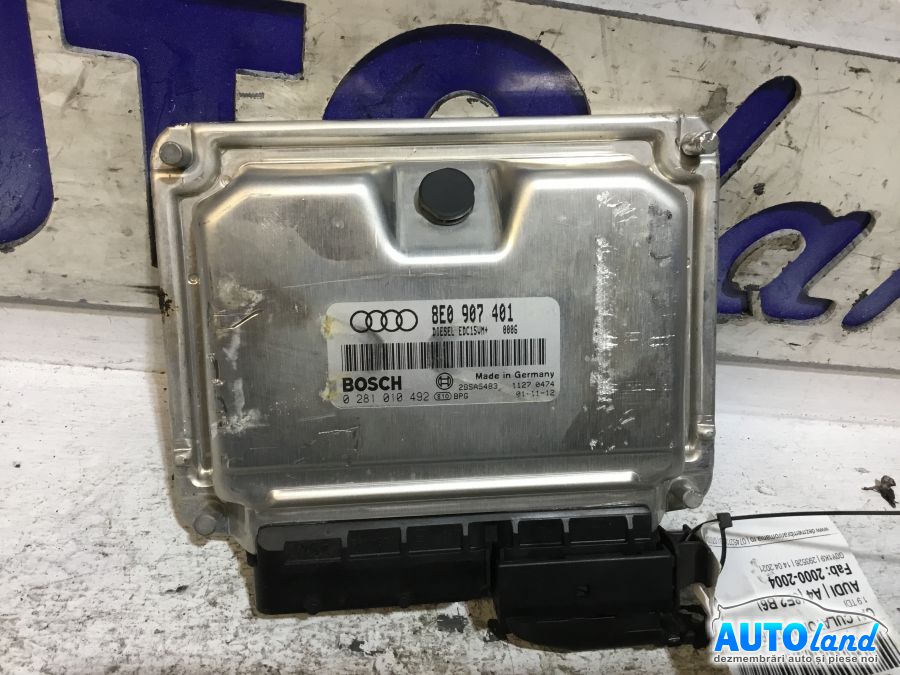 Calculator ECU Motor AUDI A4 (8E2,B6) 2000-2004 Cod 8E0907411