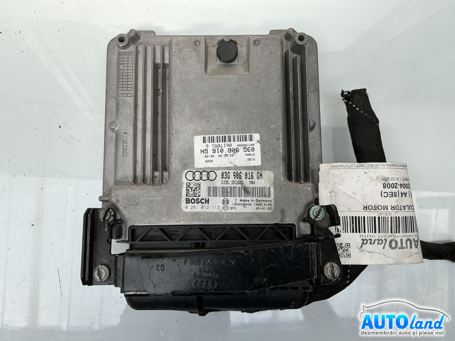 Calculator ECU Motor AUDI A4 (8EC) 2004-2008 Cod 03G906016GN