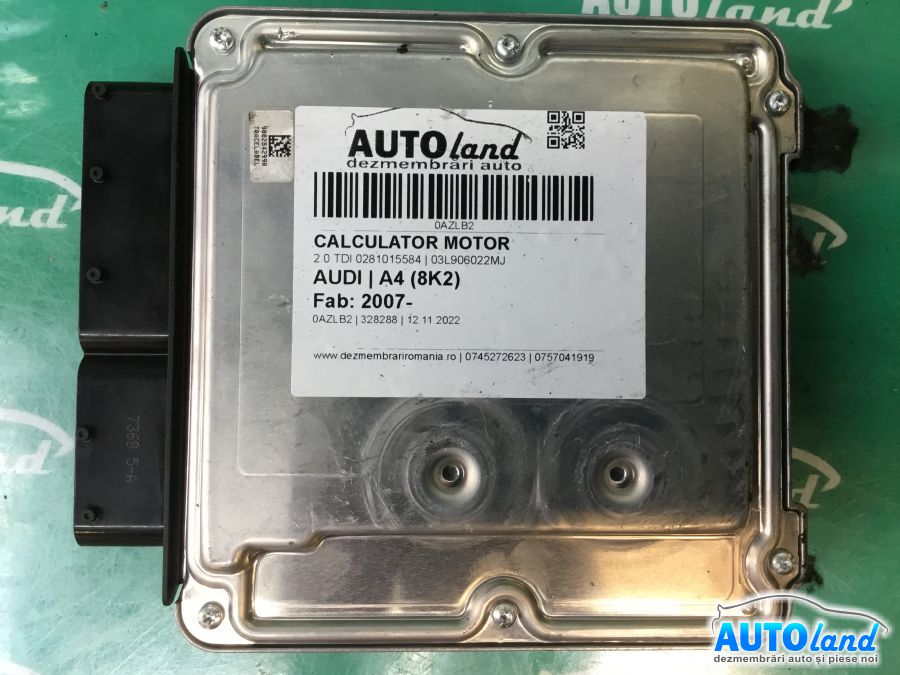 Calculator ECU Motor AUDI A4 (8K2) 2007-2025 Cod 03L906022MJ