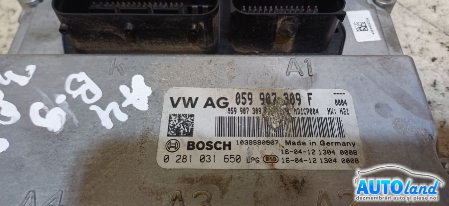 Calculator Ecu Motor AUDI A4 Avant (B9 8W) 2015-2018 Cod 059907309F