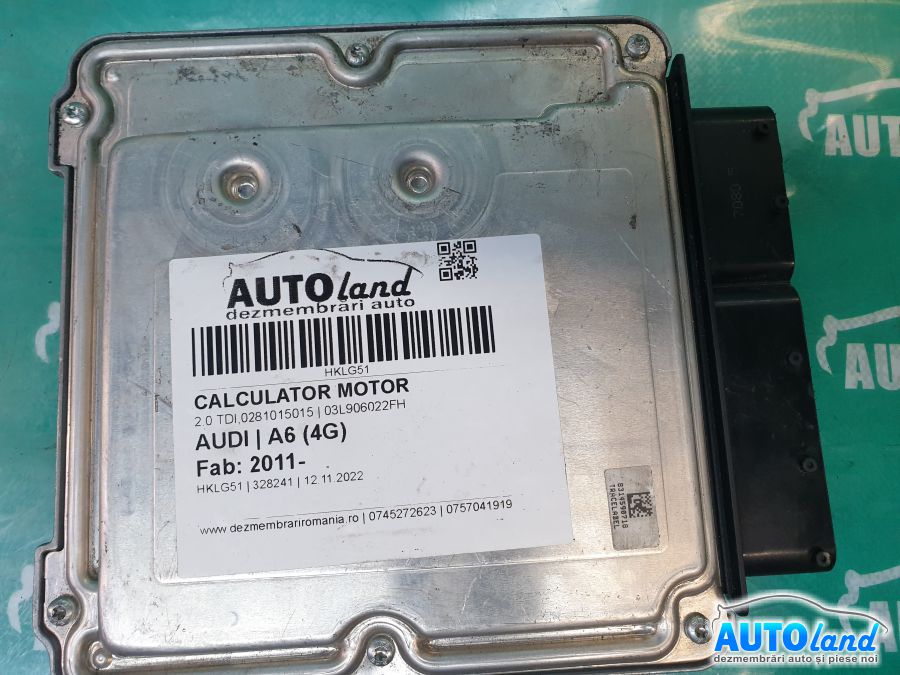 Calculator ECU Motor AUDI A6 (4G) 2011-2025 Cod 03L906022FH