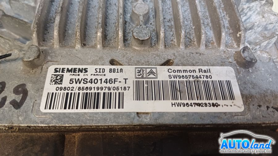 Calculator Ecu Motor CITROEN BERLINGO 2008-2025 Cod 5WS40146FT