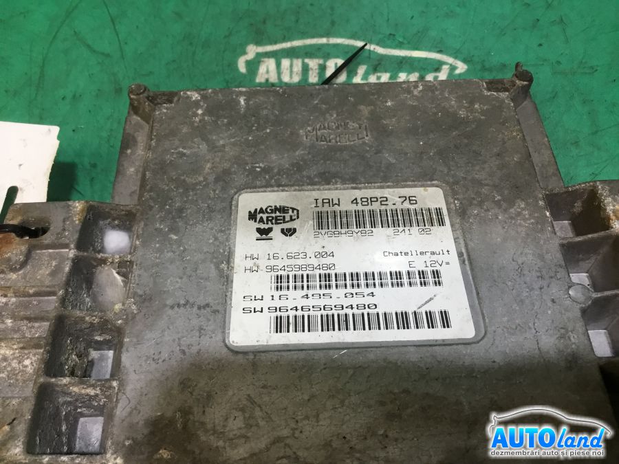 Calculator ECU Motor CITROEN C1 (PM_,PN_) 2005-2025 Cod 9645989480