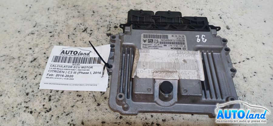 Calculator Ecu Motor