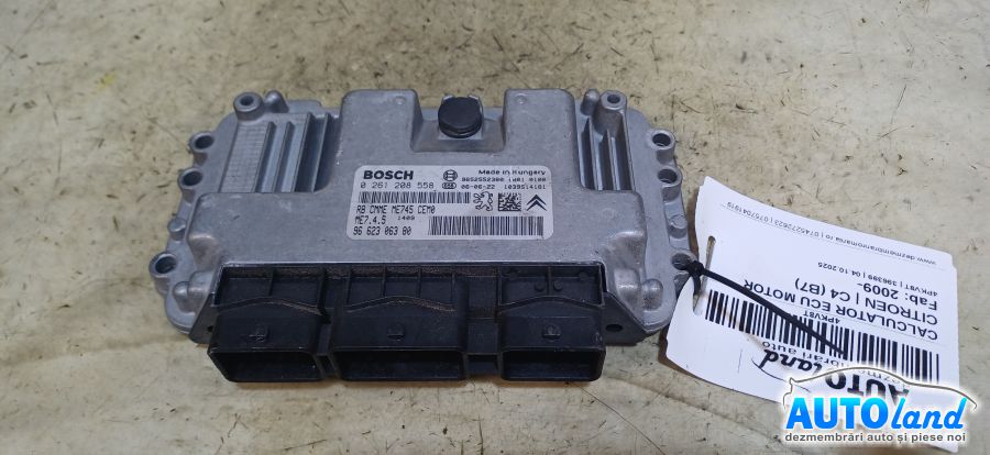 Calculator Ecu Motor CITROEN C4 (B7) 2009-2025 Cod 9662306380