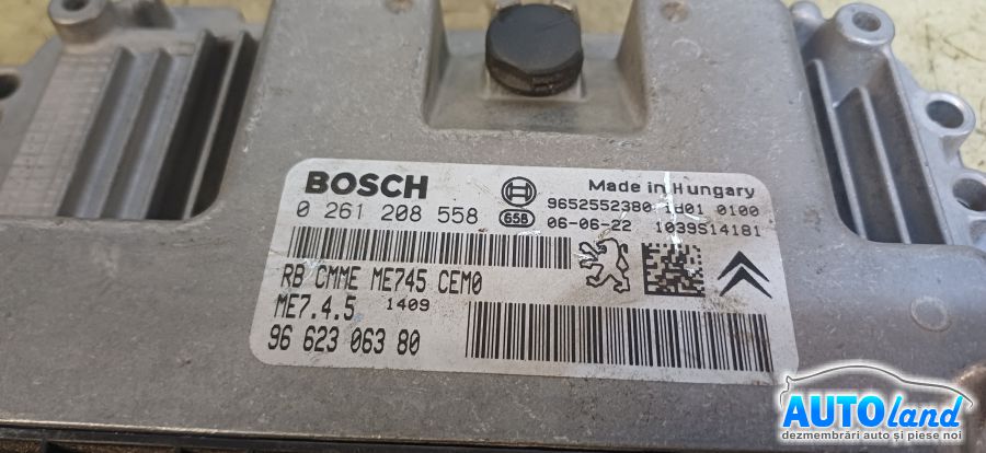 Calculator Ecu Motor CITROEN C4 (B7) 2009-2025 Cod 9662306380