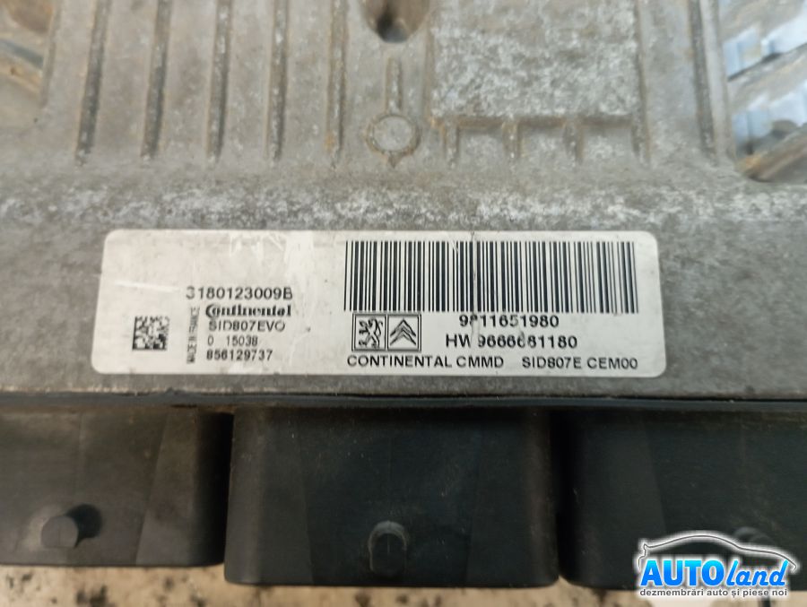 Calculator Ecu Motor CITROEN C4 (B7) 2009-2026 Cod 9811651980