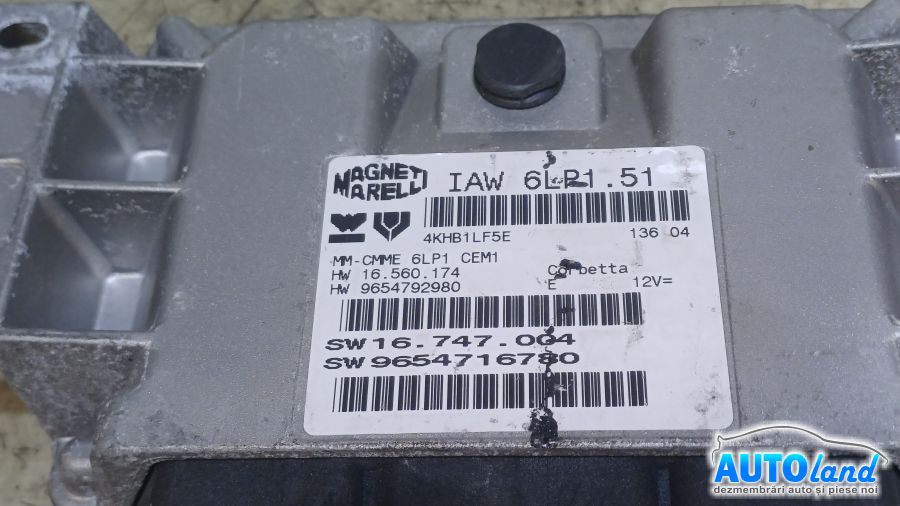 Calculator Ecu Motor CITROEN C4 Grand Picasso (UA_) 2006-2025 Cod 9654792980