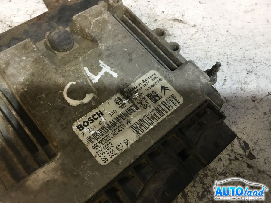 Calculator ECU Motor CITROEN C4 (LC_) 2004-2025 Cod 9653202780