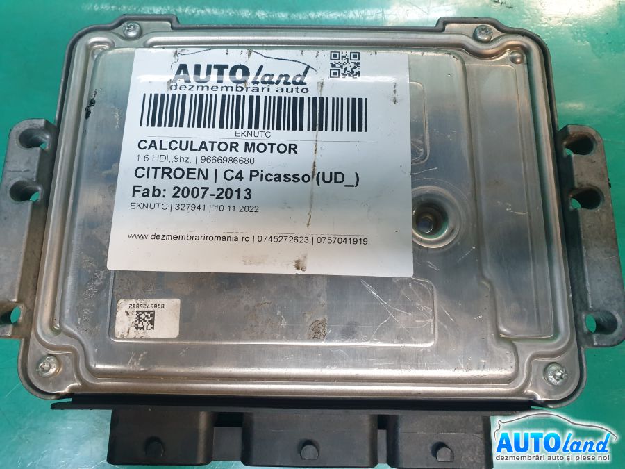 Calculator ECU Motor CITROEN C4 Picasso (UD_) 2007-2013 Cod 9666986680