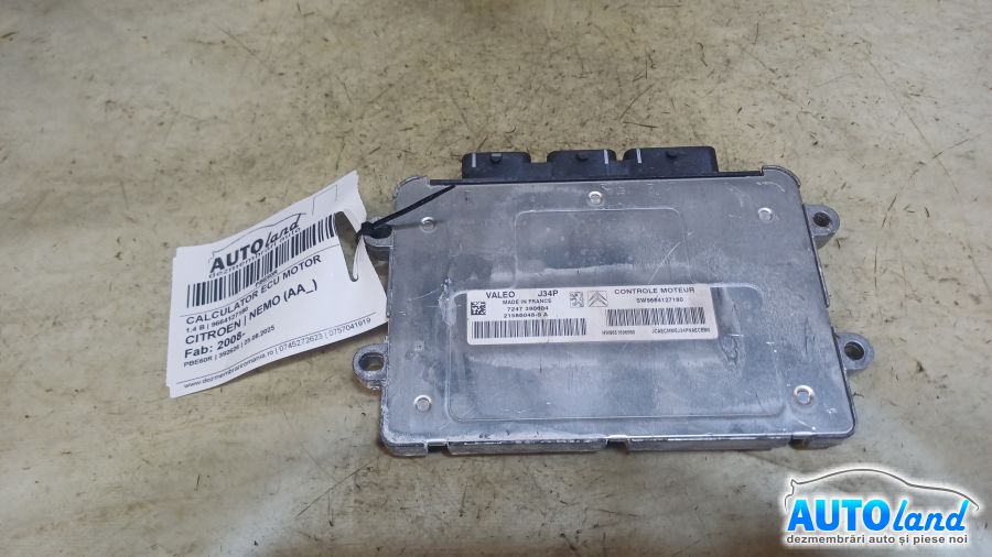 Calculator Ecu Motor CITROEN NEMO (AA_) 2008-2025 Cod 9664127180