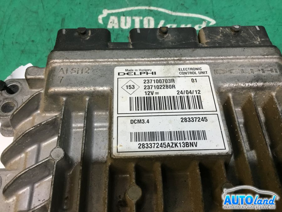Calculator ECU Motor DACIA DUSTER 2010-2025 Cod 237102280R
