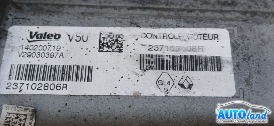 Calculator Ecu Motor DACIA LOGAN II 2012-2025 Cod 237102806R