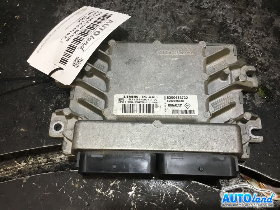 Calculator ECU Motor DACIA LOGAN (LS_) 2004-2025 Cod 8200483732